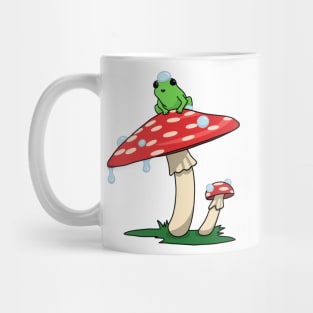 Frog on a Mushroom Mug